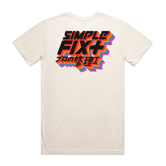 Professional Repair Men Japanese ECRU Short Sleeve